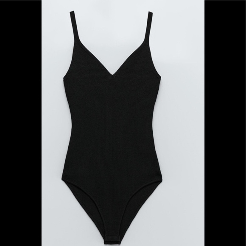 ZARA Ribbed Bodysuit